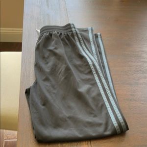 Black addidas stretch pants